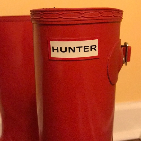 HUNTER-Women's Original Tall Glossy Rain Boots - Picture 6 of 7